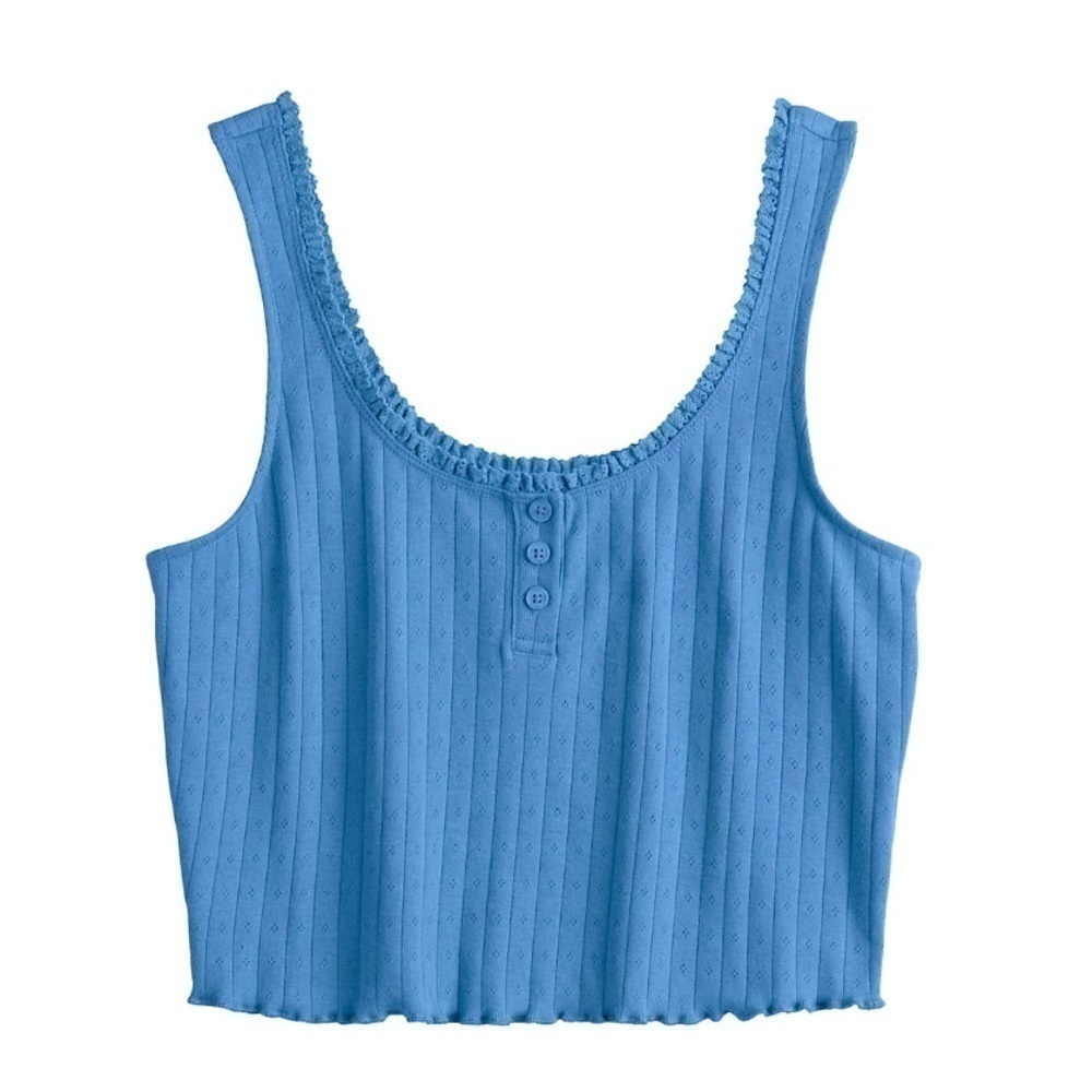 SO Solid Crop Tank | SIZE M